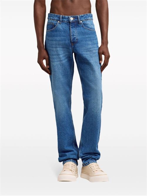 Jeans in denim AMI PARIS | HTR001DE0025480